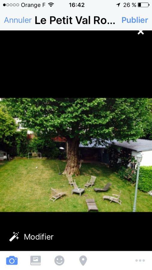 Le Petit Val Rose Villennes-sur-Seine Exterior foto