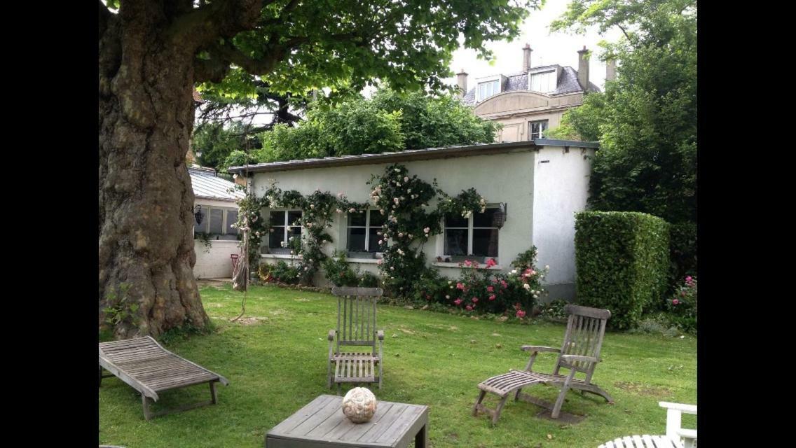 Le Petit Val Rose Villennes-sur-Seine Exterior foto